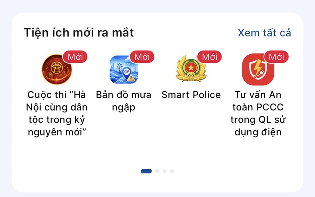 Hà Nội vận hành "Bản đồ mưa ngập" trên ứng dụng iHanoi
