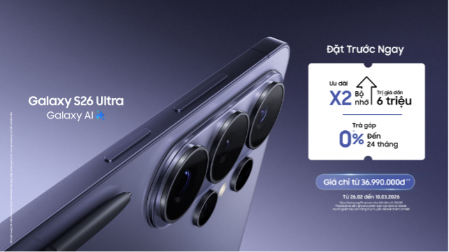 Samsung ra mắt Galaxy S26 series: Galaxy AI Phone trực quan nhất từ trước đến nay