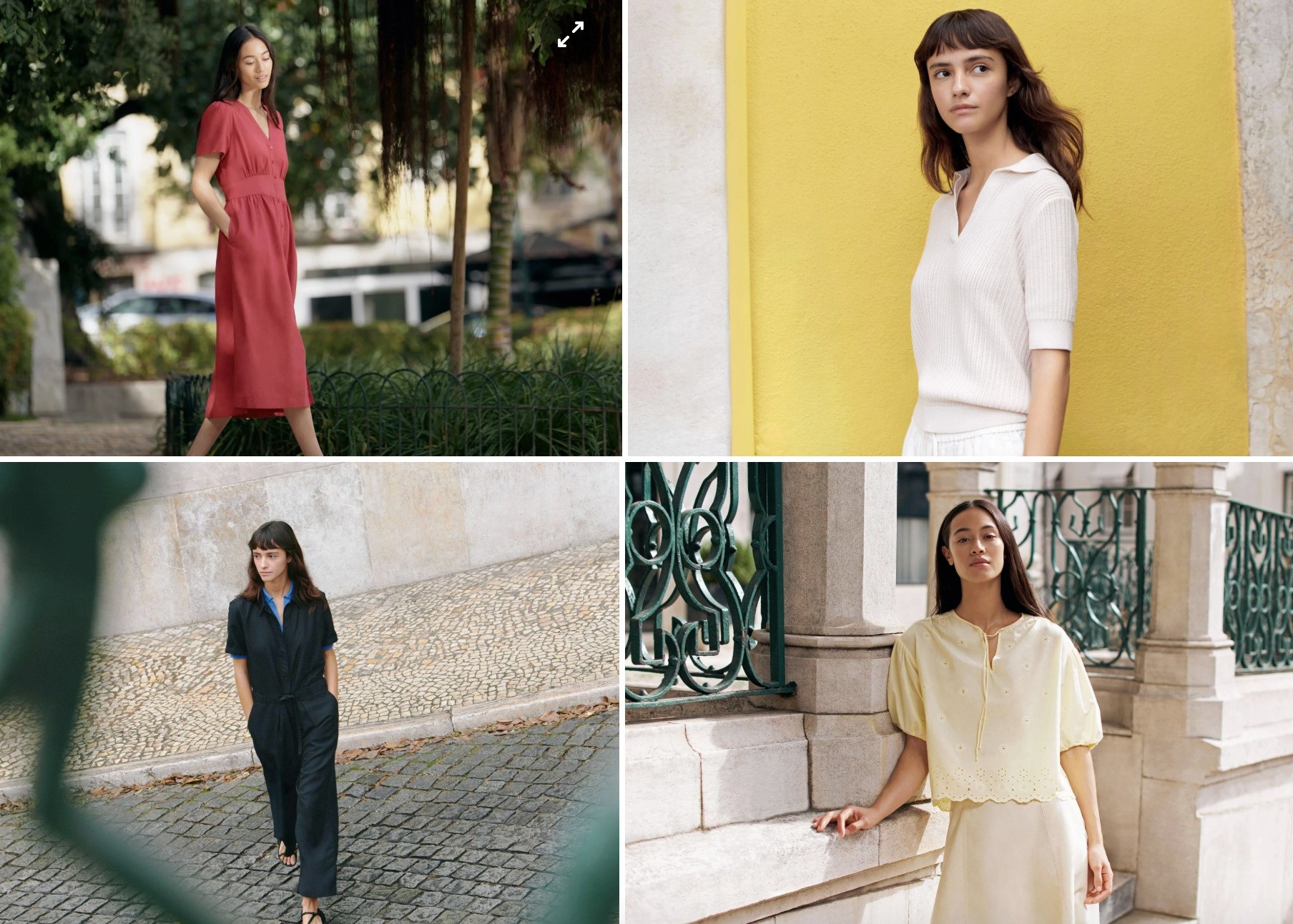 Cảm hứng bờ biển Riveriera nước Pháp được tái hiện trong BST Uniqlo