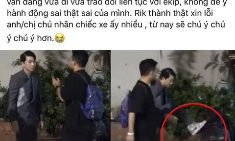 Karik xin lỗi công chúng vì hành động gác chân thiếu văn minh bị chỉ trích gay gắt