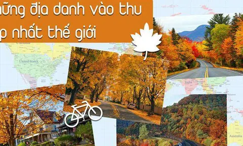 Những địa danh vào thu đẹp nhất thế giới