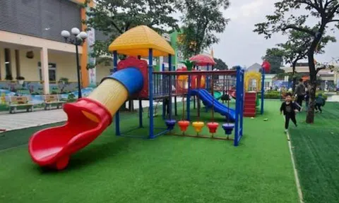 Bé 4 tuổi gặp nạn khi chơi cầu trượt ở trường: Sở GD&ĐT Hà Nội nói gì?