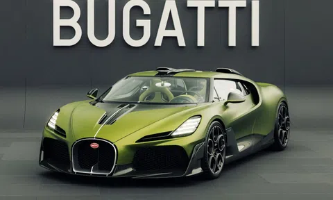 Ảnh thực tế siêu xe Bugatti Brouillard tại Monterey Car Week 2025