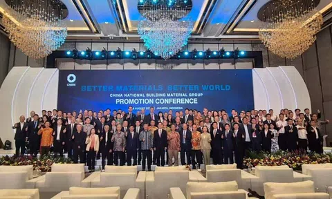 Tập đoàn Vật liệu xây dựng quốc gia Trung Quốc tổ chức thành công Hội nghị xúc tiến và triển lãm thành tựu đổi mới Indonesia tại Jakarta