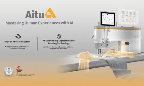 Aitu giành giải vàng đổi mới sản phẩm AI tại IFA 2025, định nghĩa lại tương lai của ngành may mặc