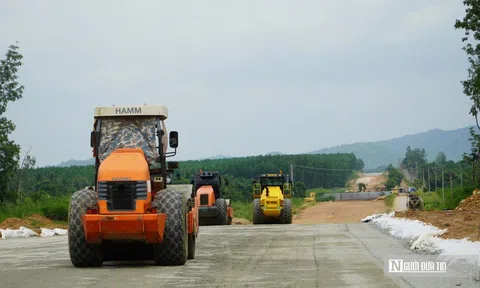 Tất bật trên công trường dự án gần 700 tỷ đồng thúc đẩy kinh tế phía Nam Lâm Đồng