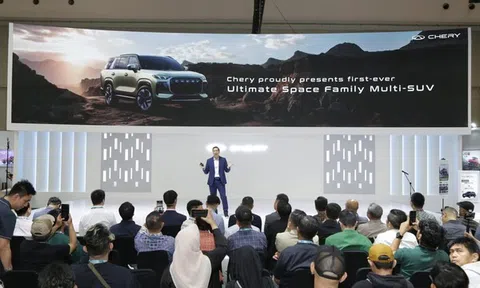 Chery ra mắt mẫu SUV 7 chỗ có thể chuyển đổi đầu tiên tại Indonesia, cung cấp giải pháp di chuyển mới cho gia đình