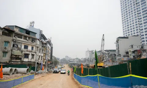 Hà Nội thúc tiến độ xây 2 cầu vượt lớn trên tuyến Vành đai 1