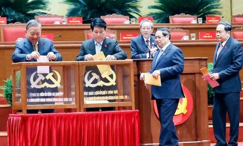 Tổng Bí thư Tô Lâm và 9 Ủy viên Bộ Chính trị tái đắc cử TƯ khóa XIV