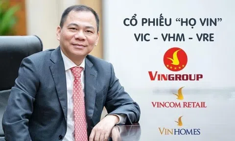 Cổ phiếu nhóm Vingroup giảm mạnh