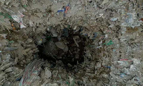 Cận cảnh 7 triệu kg chất thải khiến 4 đối tượng bị Công an Hà Nội khởi tố