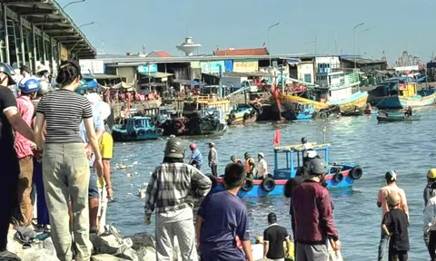 Ghe cá chìm ở La Gi, một ngư dân tử vong