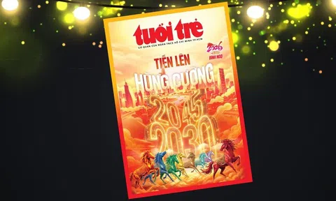 Trao gửi báo xuân