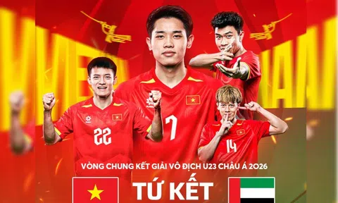 Cách xem U23 Việt Nam vs U23 UAE