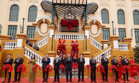 Khánh thành công trình Trụ sở làm việc Cơ quan Chủ tịch nước