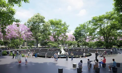 Sẽ khánh thành công viên số 1 Lý Thái Tổ vào tối 12-2