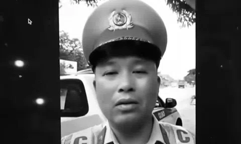 Lời cảm ơn chưa kịp nói với trung tá CSGT hy sinh ở Thái Nguyên