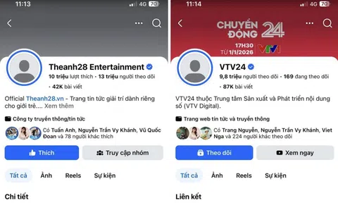 Facebook Thế Anh 28, VTV24, Độ Mixi biến mất