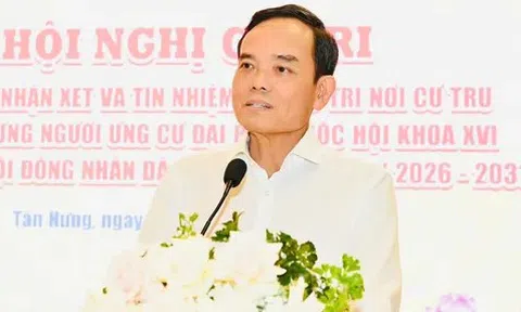 Cử tri tín nhiệm 100%, giới thiệu Bí thư Thành ủy TP.HCM Trần Lưu Quang ứng cử đại biểu Quốc hội