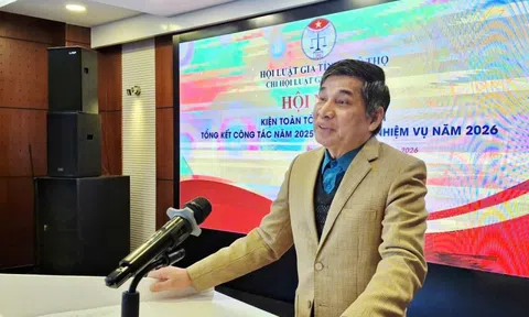 Công bố quyết định thành lập Chi bộ Hội Luật gia tỉnh Phú Thọ