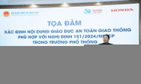 Honda Việt Nam đồng hành cùng Bộ GD&ĐT tổ chức chuỗi tọa đàm