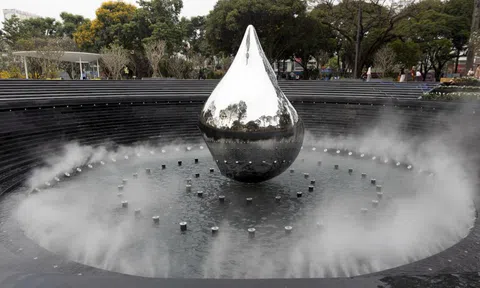 Bên trong đài tưởng niệm nạn nhân Covid-19 ở TP.HCM sắp khánh thành