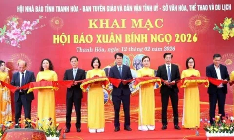 Hội báo Xuân ở Thanh Hóa: Mỗi số báo Xuân, báo Tết là tinh hoa của cơ quan báo chí