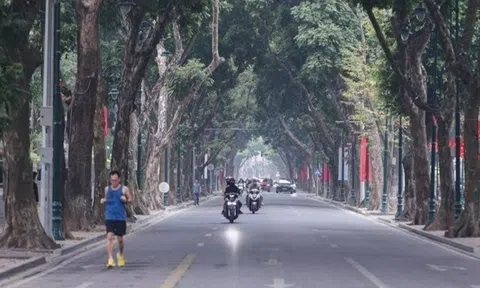 Cảnh hiếm thấy ở Hà Nội