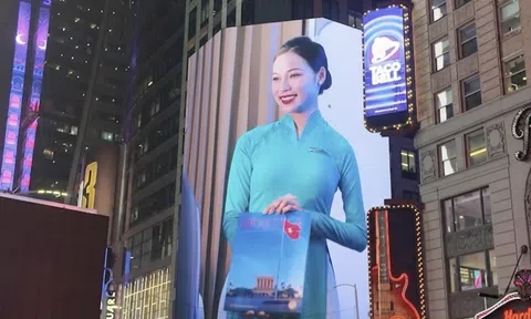 Hình ảnh Việt Nam tỏa sáng tại Quảng trường Thời đại, New York