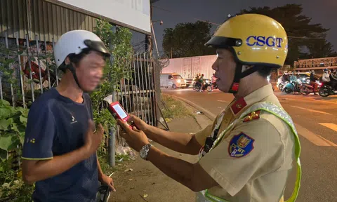 3 ngày Tết tại TP.HCM, người vi phạm nồng độ cồn tập trung khung giờ từ 18h đến 24h