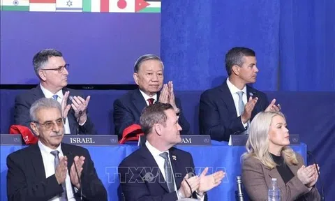 Tổng Bí thư Tô Lâm dự Phiên khai mạc Hội đồng Hòa bình về Gaza