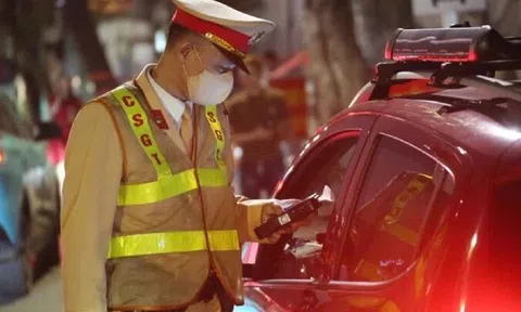 Hơn 1.600 tài xế vi phạm nồng độ cồn bị xử phạt trong tối mùng 1 Tết