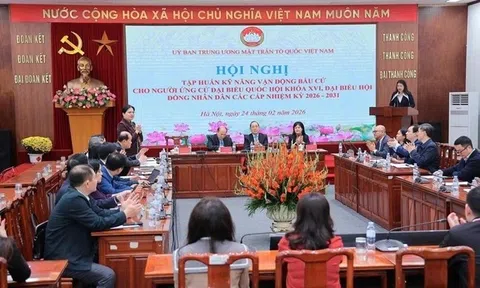 Danh sách người ứng cử ĐBQH khóa XVI thuộc khối MTTQ Việt Nam