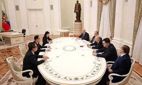 Đặc phái viên của Tổng Bí thư hội kiến Tổng thống Nga Vladimir Putin
