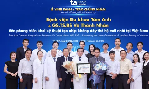 Bệnh viện đầu tiên tại Việt Nam cấy máy tạo nhịp không dây thế hệ mới