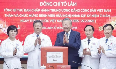 Phát biểu của Tổng Bí thư kỷ niệm 71 năm Ngày Thầy thuốc Việt Nam
