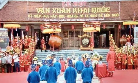 Lễ hội “Vạn Xuân khai quốc” - Kỷ niệm 1.482 năm ngày Đức Hoàng đế Lý Nam Đế lên ngôi