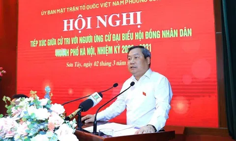 Chủ tịch Hà Nội Vũ Đại Thắng: Không để tình trạng ngập úng kéo dài ảnh hưởng người dân