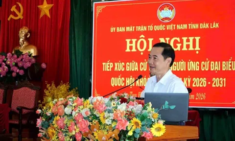 Ứng viên ĐBQH Nguyễn Thái Học và '3 điều cần có, 4 điều cần làm'