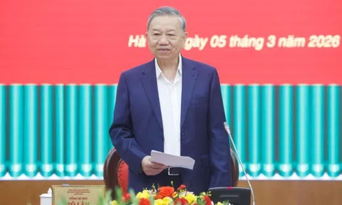 Tổng Bí thư Tô Lâm làm việc với Ủy ban kiểm tra Trung ương