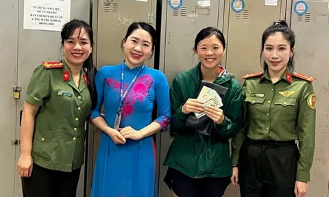 Nữ du khách Mỹ đi 500 cây số mới nhớ quên ví tại sân bay Đồng Hới