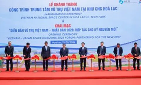 Khánh thành Trung tâm Vũ trụ Việt Nam