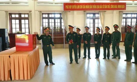 Lực lượng vũ trang tỉnh Lâm Đồng sẵn sàng cho ngày hội non sông