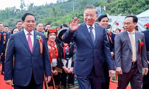 Khởi công xây dựng 7 trường phổ thông nội trú liên cấp tại các xã biên giới