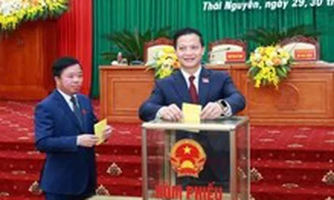 Ông Vương Quốc Tuấn tái đắc cử chức vụ Chủ tịch UBND tỉnh Thái Nguyên