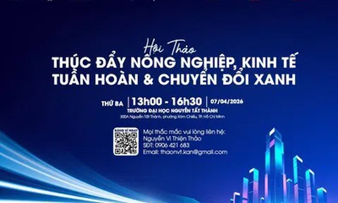 Sắp diễn ra hội thảo thúc đẩy nền nông nghiệp và kinh tế xanh tại TP HCM