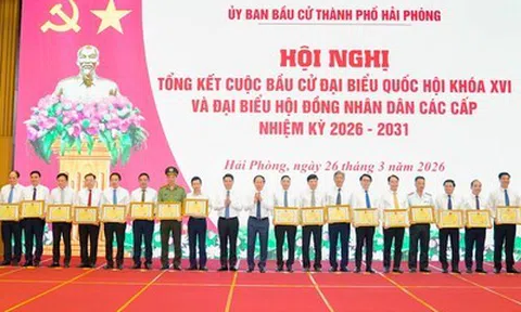 Hải Phòng tổ chức Hội nghị tổng kết công tác bầu cử đại biểu Quốc hội khóa XVI và HĐND