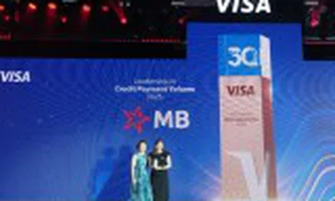 MB nhận 4 giải thưởng danh giá từ Visa