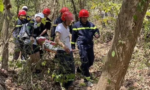 Giải cứu nữ du khách Trung Quốc trên Núi Dinh