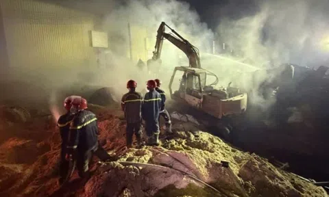 Nổ máy nghiền dăm bào ở TP.HCM